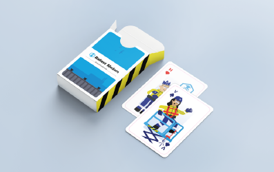Veiligheidscampagne middelen - Kaartspel