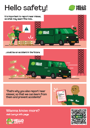 Veiligheidscampagne - Infographoc HelloFresh
