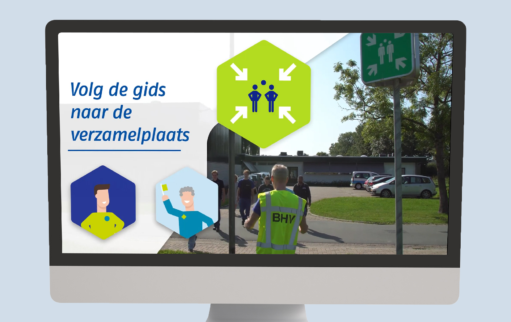 Veiligheidscampagne communicatiemiddelen - poortinstructievideo